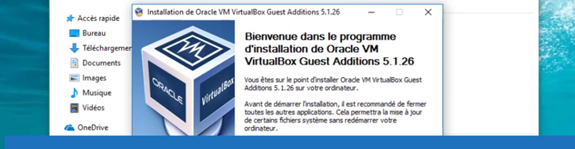 Installer les additions invité